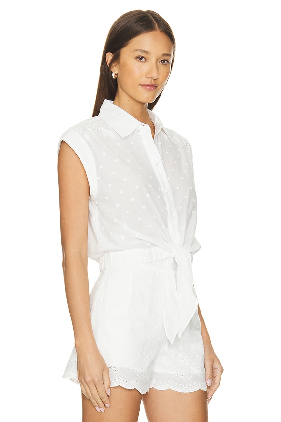 view 2 of 5 Dottie Blouse in White