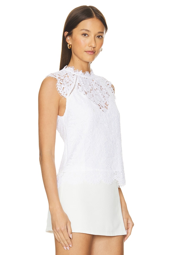 view 2 of 4 Steffina Top in White