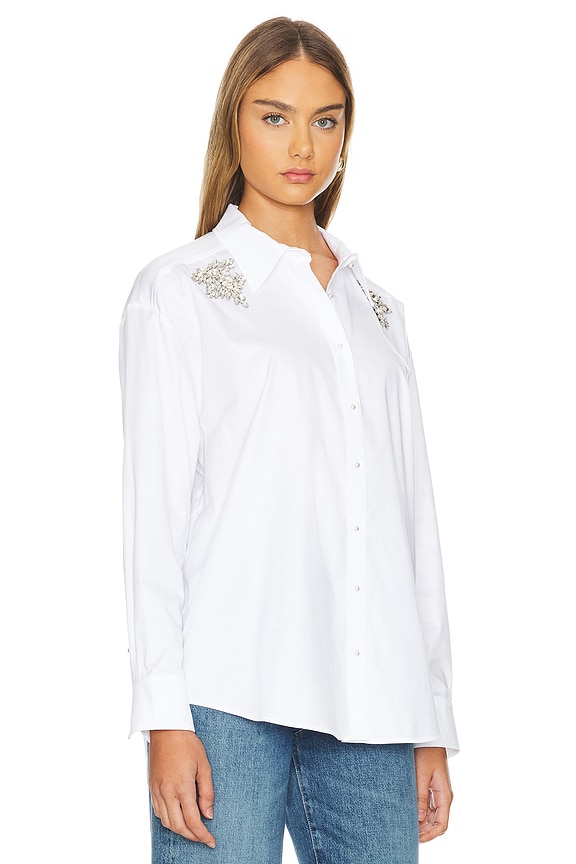view 2 of 5 Mitchie Shirt in White