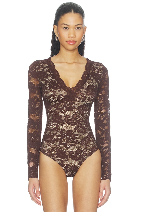 view 2 of 5 BODY ALESSIA  in Espresso & Beige