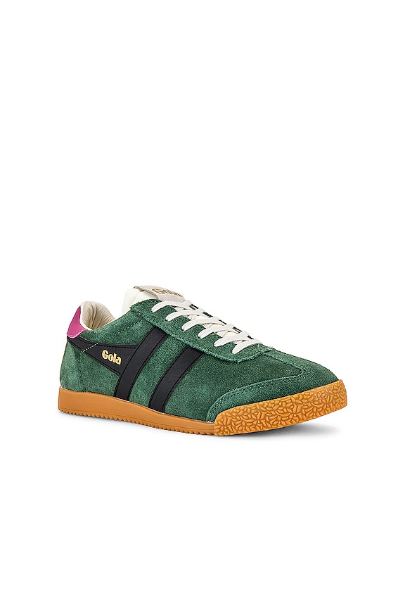 view 2 of 6 ELAN スニーカー in Evergreen, Black & Fuchsia