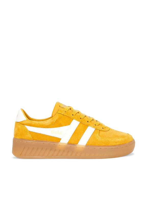 view 1 of 6 Women's Grandslam Suede Sneakers in Sun & Off White & Gum
