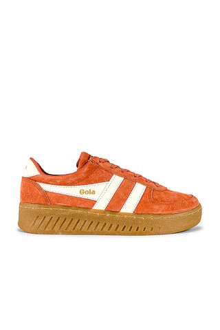 Gola Grandslam Suede – Sneaker Unisex – Modello Heritage – Colore Black/Off White/Gum – Taglia 39 Donna
