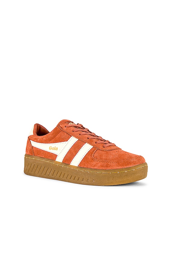 view 2 of 6 SNEAKERS GRANDSLAM SUEDE in Orange Spice & Gum