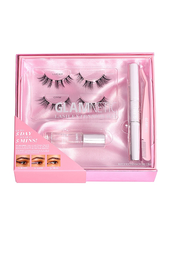 view 2 of 2 KIT DE EXTENSIÓN DE PESTAÑAS GLAM in 