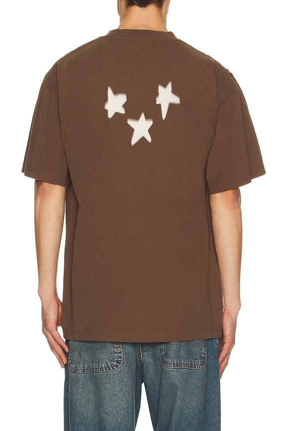 view 2 of 4 Star Power 2.0 Tee in BROWN