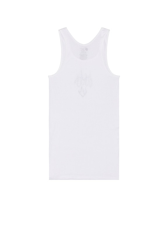 view 2 of 5 Flames Tank in White