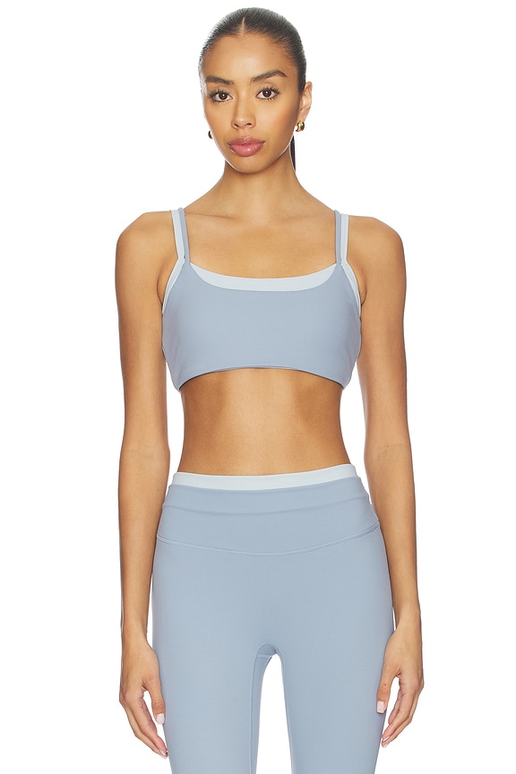 view 1 of 4 Double Layer Strydeform Sports Bra in Artic