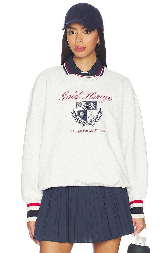 view 1 of 4 Heritage Crewneck Sweatshirt in Heather Grey