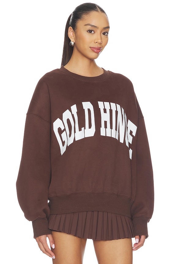 view 2 of 4 SWEAT SWEATSHIRT in Dark Brown