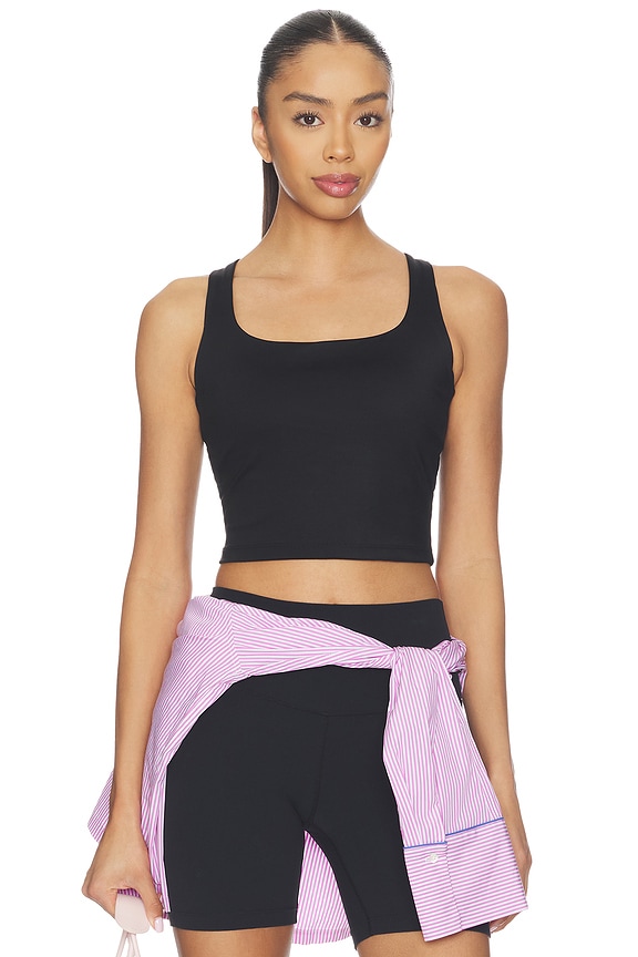 view 2 of 5 CAMISETA CORTA SIN MANGAS CRISS CROSS BACK in Blackout