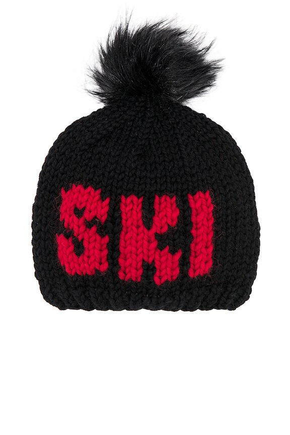 view 2 of 3 Ski Toque in Jet in Jet/fiery