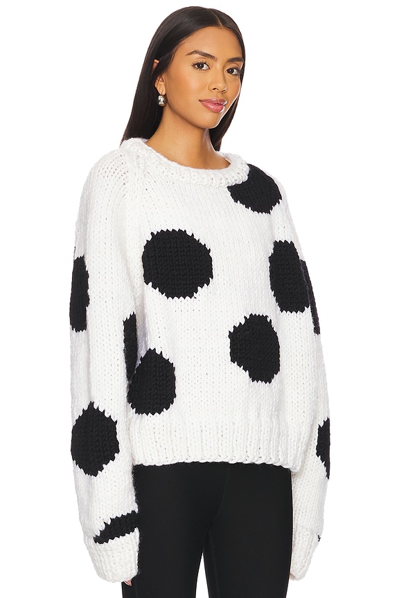 view 2 of 4 СВИТЕР in Snow & Jet