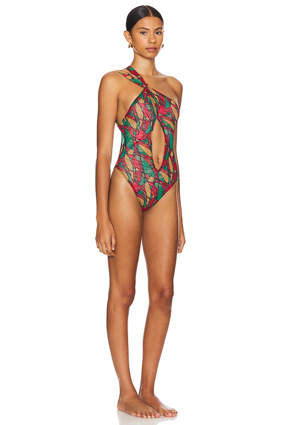 view 2 of 3 월 숄더 원피스 in Peru