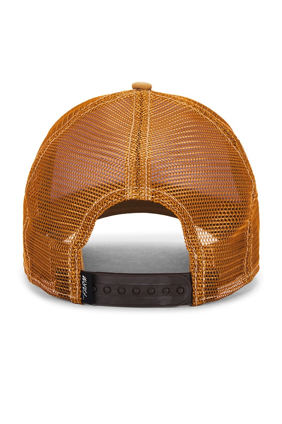 view 2 of 2 The King Lion Hat in Whiskey