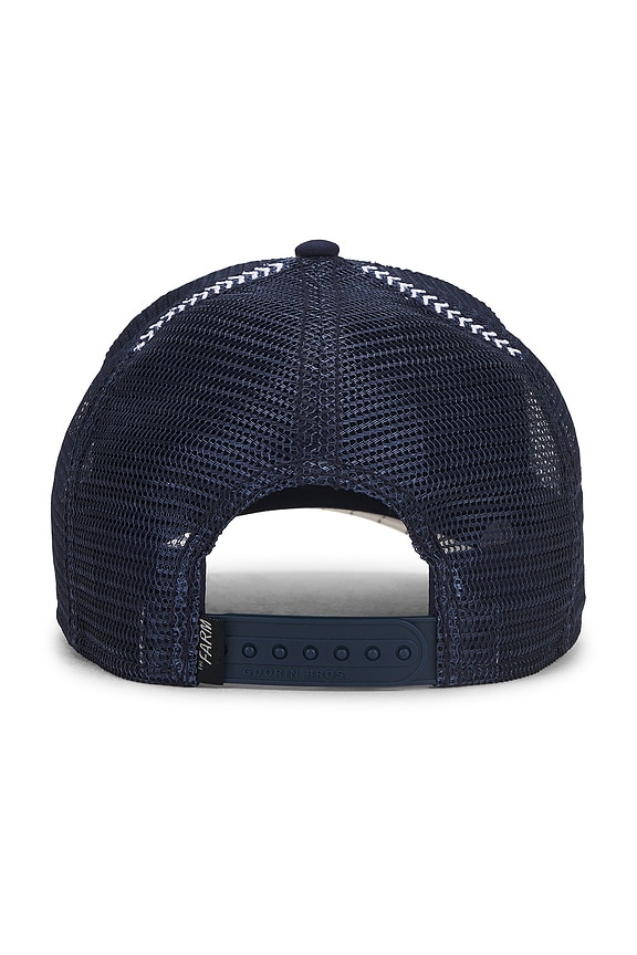 view 2 of 3 The Empire Lion Trucker Hat in Navy