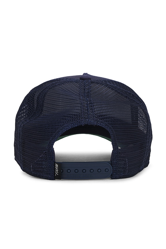 view 2 of 3 TEAM CRAB 트럭커 햇 in Navy