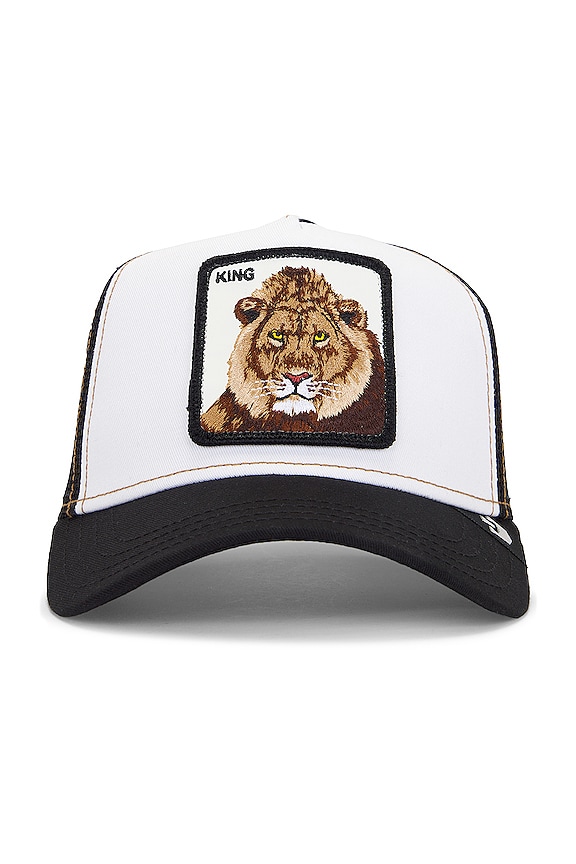 view 1 of 3 The King Lion Hat in Black