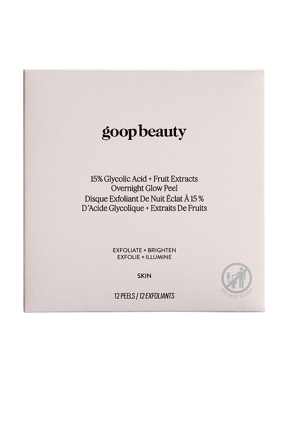 view 2 of 6 Goopglow 15% Glycolic Acid Overnight Glow Peel 12 Pack in 