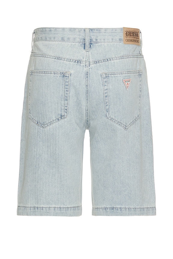 view 2 of 5 Herringbone Denim Short in Vintage Herringbone Wash