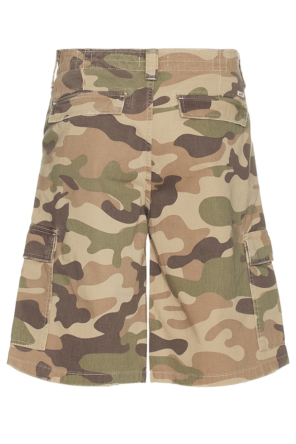 view 2 of 5 Twill Cargo Short in Camo