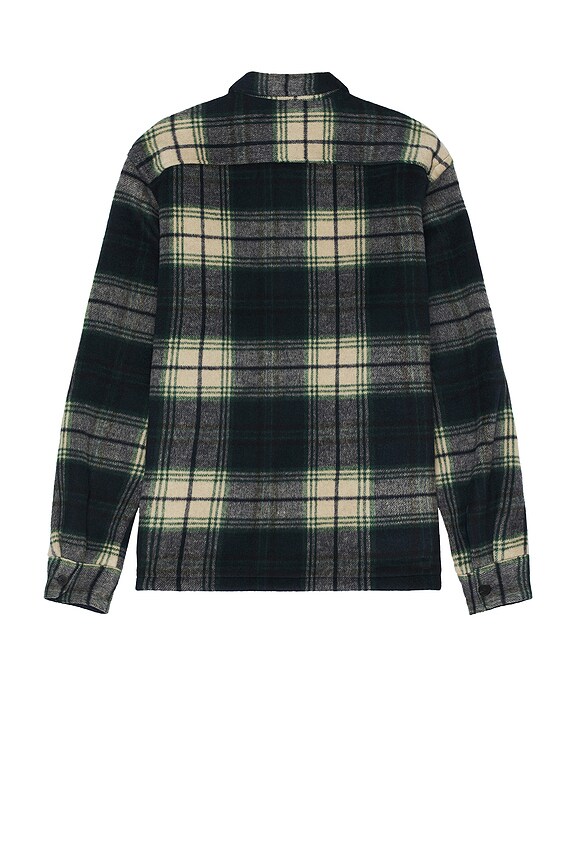 view 2 of 3 オーバーシャツ in Navy Plaid