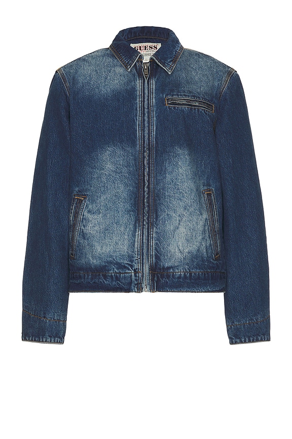 view 2 of 3 Denim Work Jacket in Originals Dark Wash