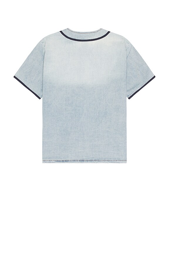 view 2 of 4 CAMISA in Light Wash Denim