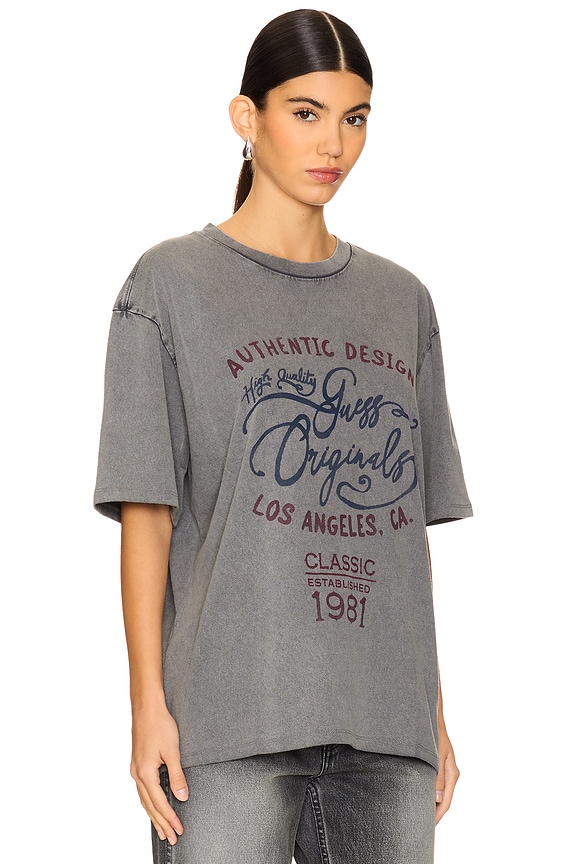 view 2 of 4 Vintage Graphic Tee in December Sky