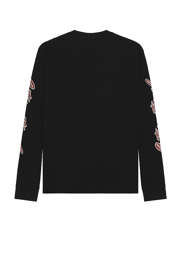 view 2 of 4 Race Long Sleeve Tee in Jet Black Multi