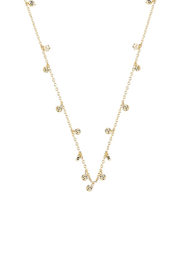 view 1 of 2 Chloe Mini Long Necklace in Gold