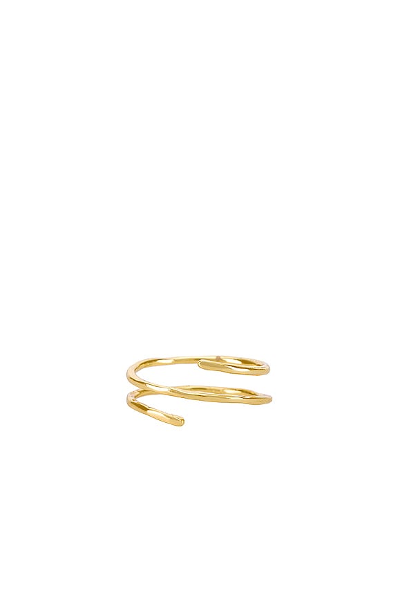 view 1 of 3 Taner Coil Ring in Gold