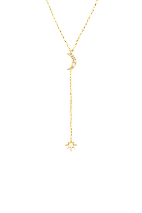 view 2 of 2 Luna Lariat in Gold