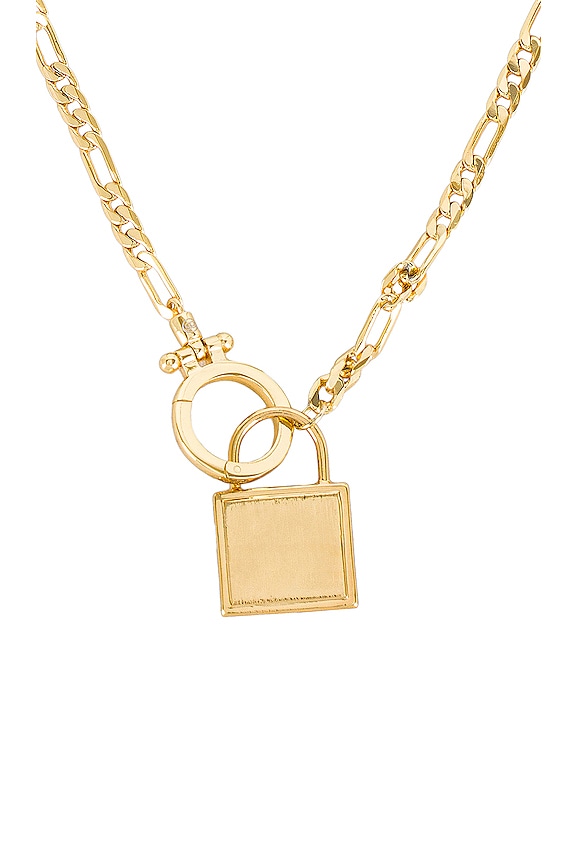 view 2 of 2 Charlie Clasp Necklace in Gold