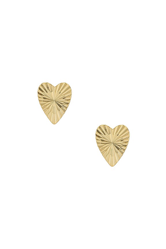 view 1 of 2 Beau Studs in Gold