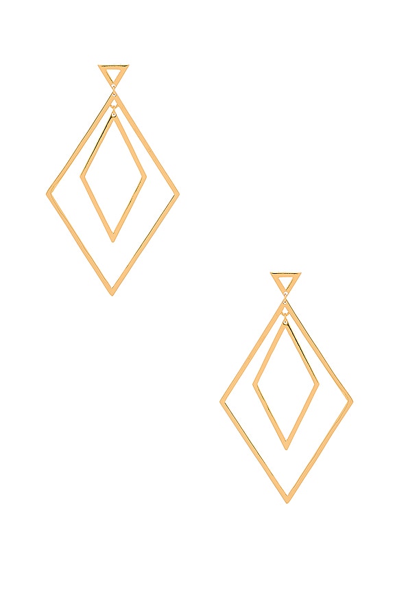 view 1 of 2 PENDIENTE LIV in Gold