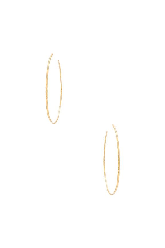 view 2 of 2 PENDIENTES DE ARO HARBOUR in Gold