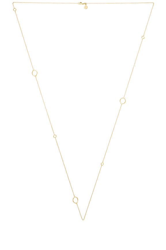 view 2 of 2 Quinn Delicate Wrap Necklace in Gold