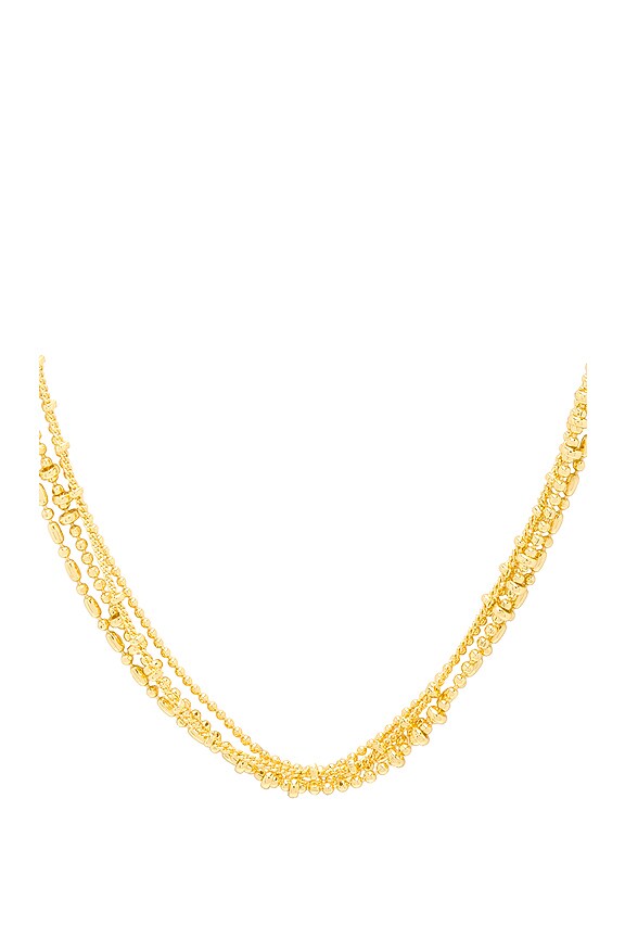 view 1 of 2 Paso 4 Strand Versatile Necklace in Gold