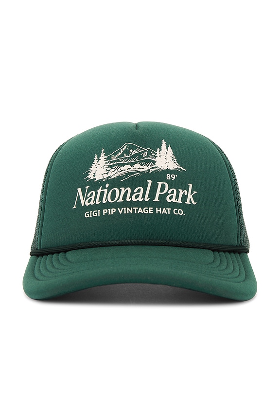 view 2 of 3 National Park Trucker in Green