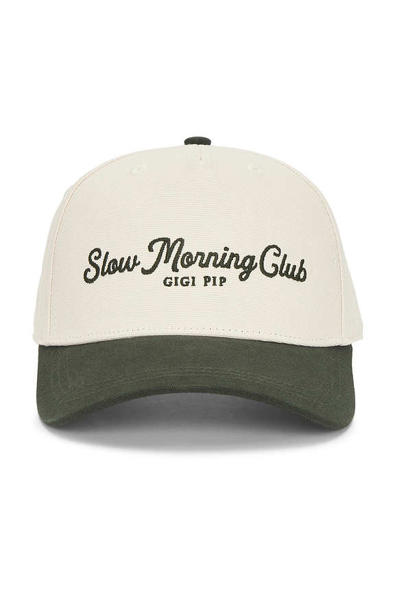 view 2 of 3 CHAPEAU SLOW MORNING in Cream & Green