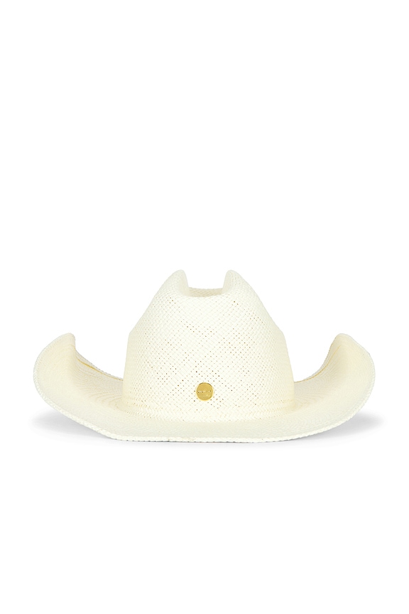 view 2 of 3 Carter Cowboy Hat in White