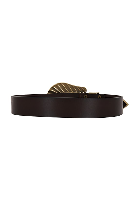 view 2 of 3 The Big Buckle Belt X Stetson Collab in Cognac With Brass