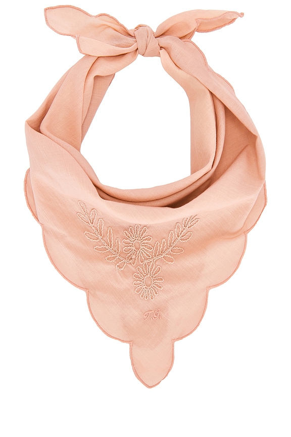 view 1 of 3 The Scalloped Bandana in Petal
