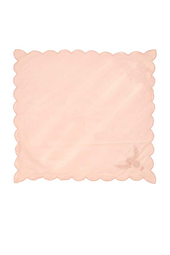 view 2 of 3 The Scalloped Bandana in Petal
