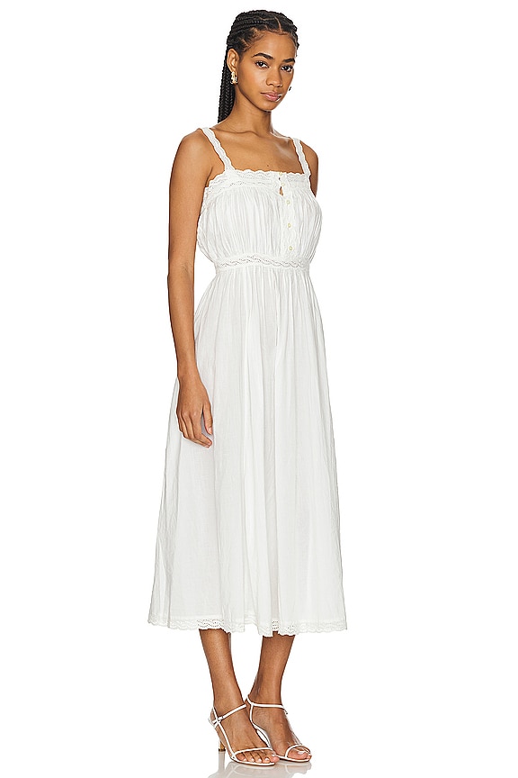 view 2 of 3 The Cachet Dress in White