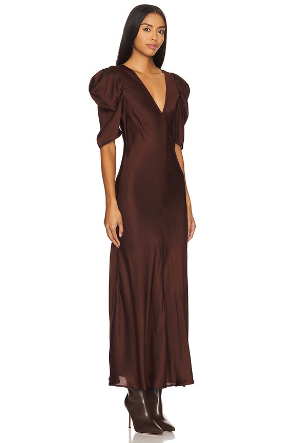view 2 of 3 The Century Dress in Cinnabar