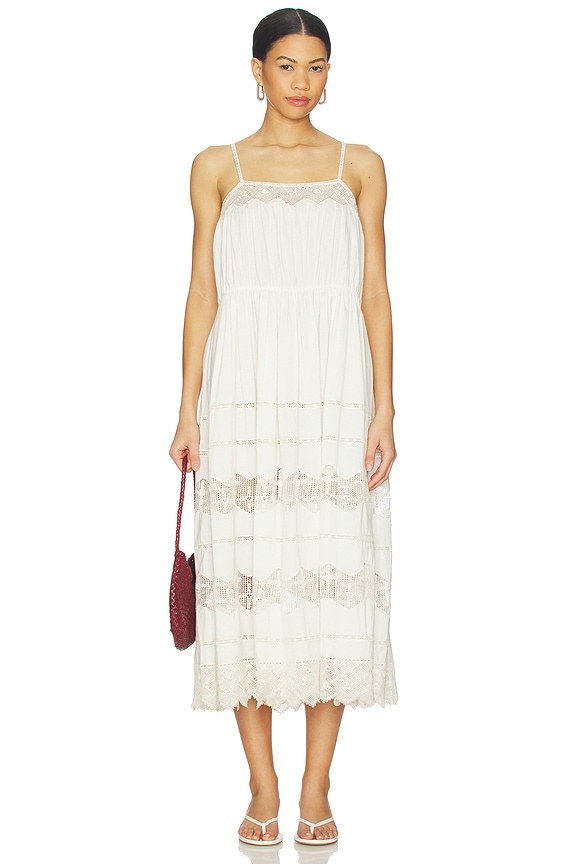 view 2 of 3 ROBE THE ROSETTE in Cream