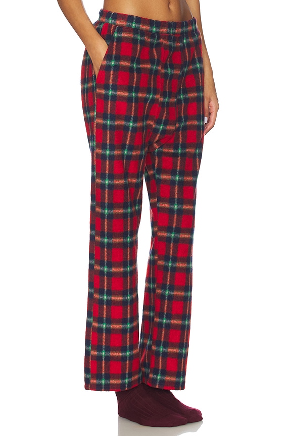 view 2 of 4 The Plush Fleece Pajama Pant in Cedarwoods Plaid