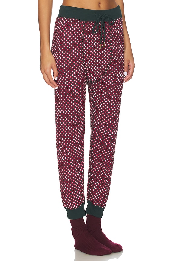 view 2 of 5 PANTALON THE JERSEY in Daisy Tie Print